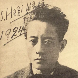 萩原朔太郎の肖像写真