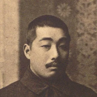 北原白秋の肖像写真
