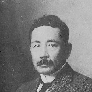 夏目漱石の肖像写真