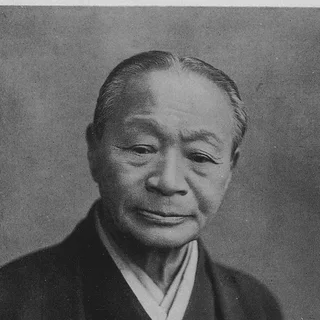 大倉喜八郎の肖像写真