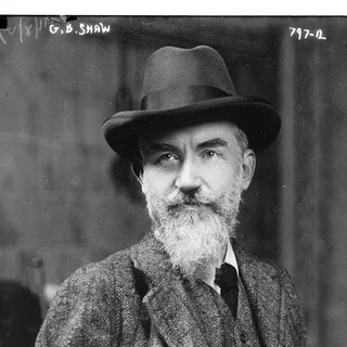 バーナード・ショーの肖像写真