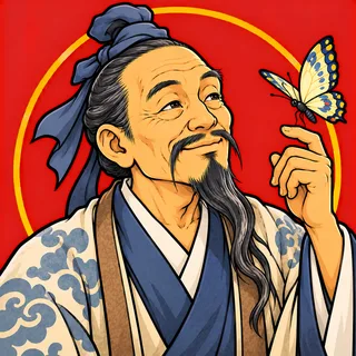 荘子のイラスト