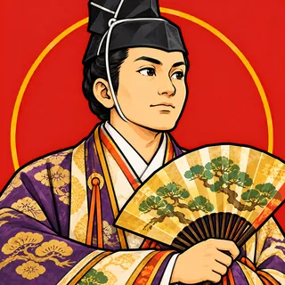 世阿弥のイラスト